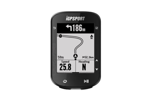 iGPSPORT BSC200 ライン表示のルートナビを搭載した手ごろな価格のサイクルコンピューター